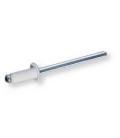 RIVETTI ALLUMINIO BIANCO 3,2x7