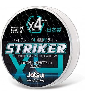 Filo Pesca Jatsui Striker X4, Blue mt 135